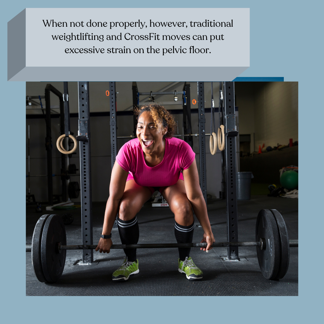 crossfit strength training prolapse exercise pelvic health
