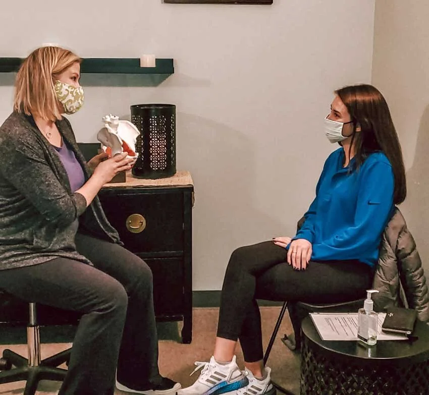 Bethany Hansen at Blooma, pelvic health physical therapy