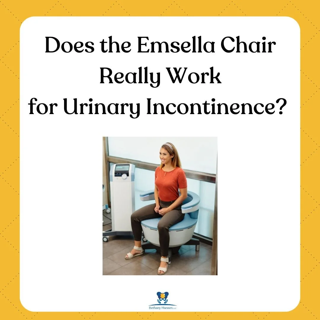 Does the Emsella Chair Really Work for Urinary Incontinence? 